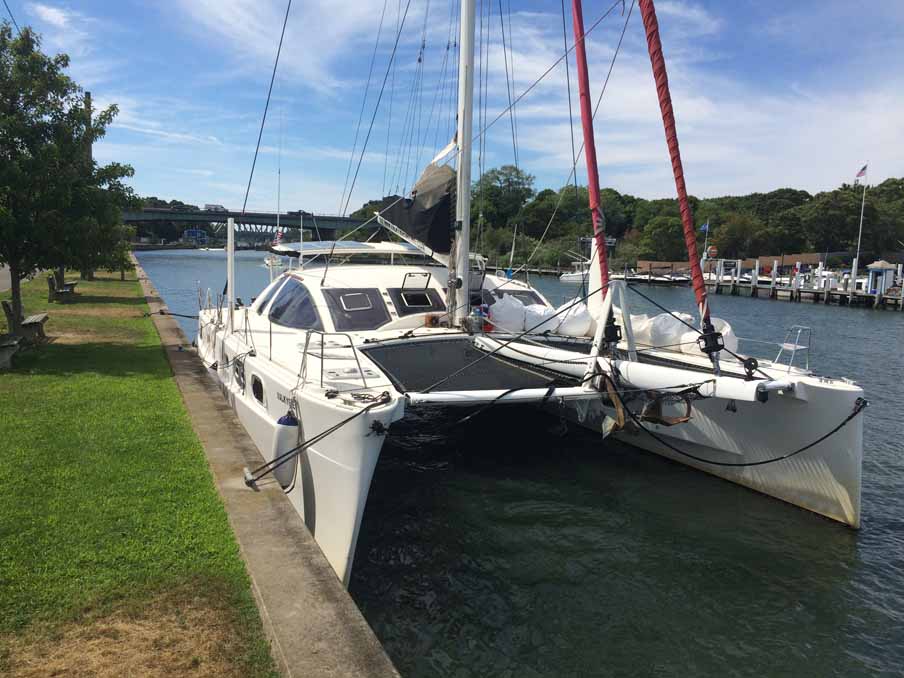  valkyrie sailing catmaran chartering hampton bays 